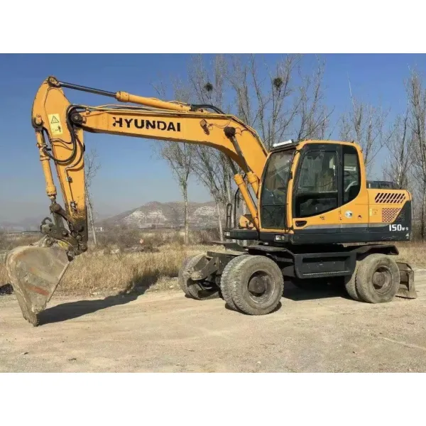 Hot! ! ! Good Running Condition Used Wheel Excavator Hyundai 150-9 220LC-9s 210-9 215-7 60-7 300LC-9s