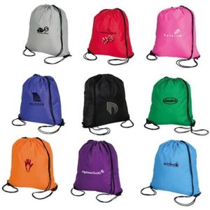 Traveling Outdoor Sports Backpack , Advertising Drawstring Bag TPBP022