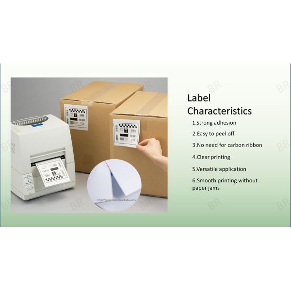 100x150 Size Logistics and Express Sheet 50*37*24mm Box Gauge for Packaging Labels