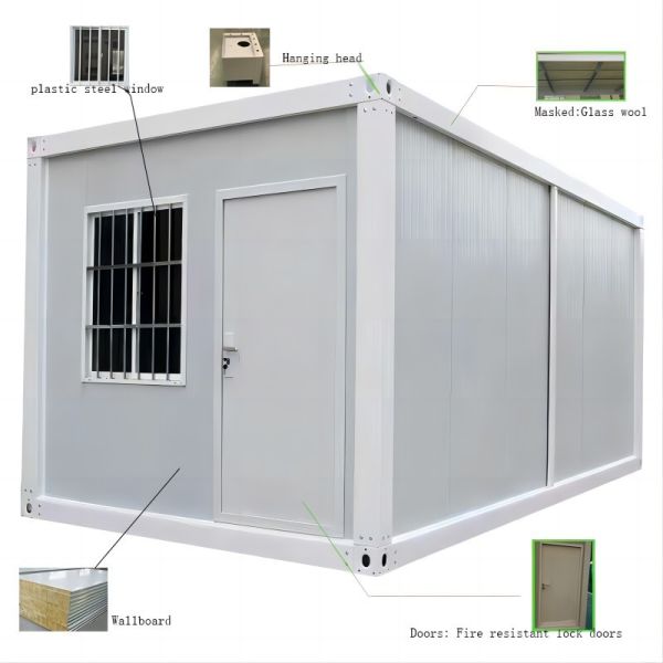 Buy Prefabricated 40ft Assembled Detachable Container House Modern Design Style at wholesale prices