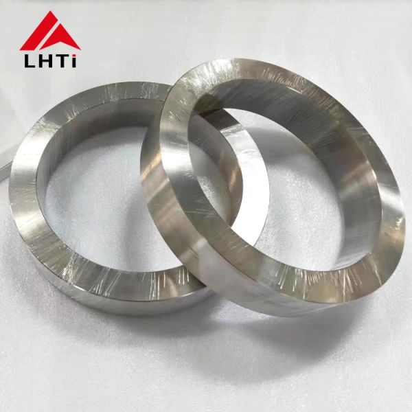 Buy Chemical Industry Gr5 Titanium Ring Seamless Rolled Titanium Forgings at wholesale prices