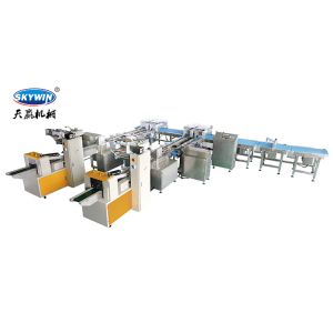 Full Stainless Steel Siemens PLC Biscuit Pouch Packing Machine 100~200bags/Min