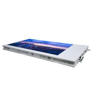 55'' Hanging Double Sided Commercial Digital Signage Displays Ultra High