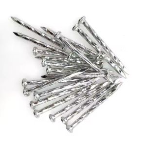 China Diamond Point Galvanized Construction Nails For Construction Material Use on sale