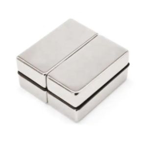 Personalized NdFeB Permanent Magnets Block NiCuNi Plating Shape Customized