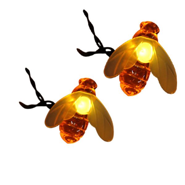 Halloween Holiday Tree Solar Powered LED String Lights Smart Star Shape 20lm/w