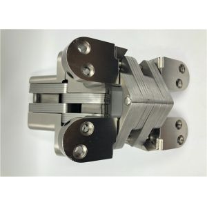High Hardness Heavy Duty Invisible Hinge With Satin Nickel Surface