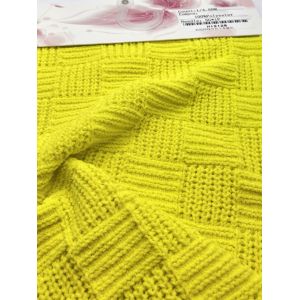 Custom 1/4.5MN Soft Fluffy Chenille Yarn Handmade Chunky Woven Baby Blanket