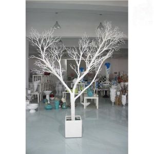 Quality White Decoration Tree Branch Coral Artificial Tree Trunk for sale