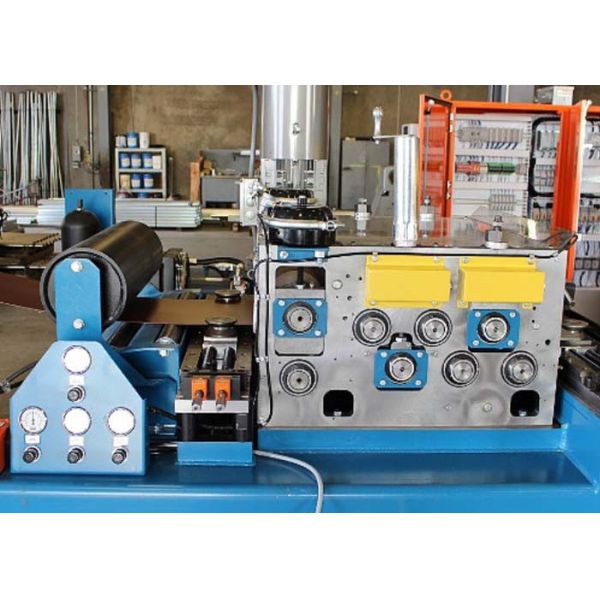 Buy Aluminum C Z Purlin Roll Forming Machine With 15 Groups Main Rollers Auto Change at wholesale prices