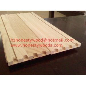 Quality Paulownia drawer sides and backs, Paulownia drawer component. Dovetail groove for sale