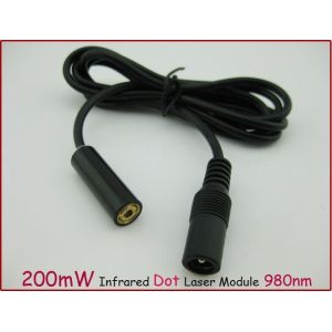 980nm 200mW Infrared Dot Laser Module