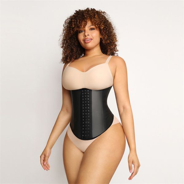 Custom Logo Waist Trainer Shaper Wear Belt with Padded Buttocks and 7 Days Lead