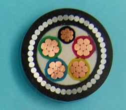 Buy Insulated PVC Cable Wire 2.0mm , Sheathed Flexible Cable With 5 Core at wholesale prices