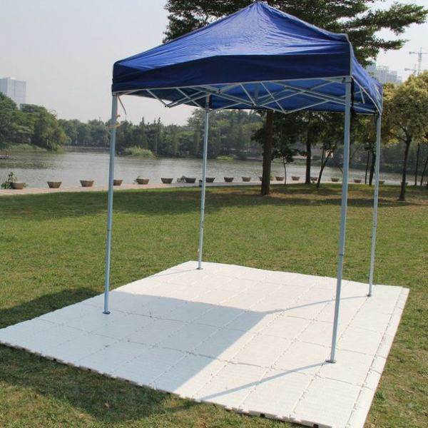 Anti-Slip Turf Protection Flooring with Drainage Channels and Customizable