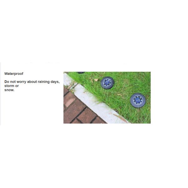 Waterproof 11.5cm Diameter 100mA LED Underground Lights