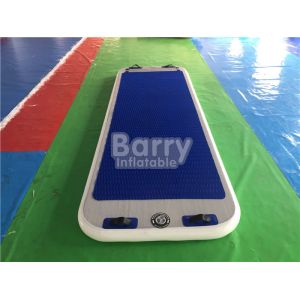 Inflatable Air Yoga Mat / Yoga Sup Board Floating Water Eco Friendly