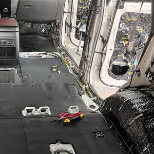 Quality Precision Engineered Car Soundproofing Mat medium high frequency Noise Lowering for sale