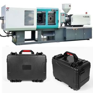 plastic Black toolbox injection molding machine plastic Black toolbox making