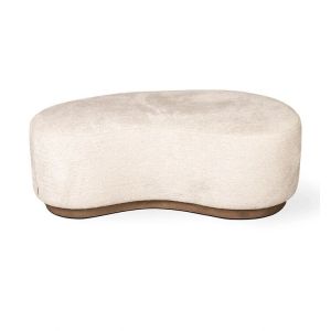 Hotel Room Cushion Sofa Scandinavian Style Wood Base 1-2 Seater Bed End Bench