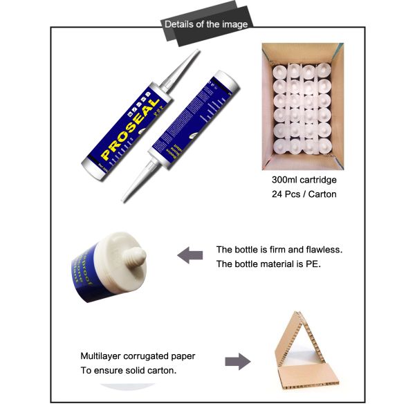 High Viscosity Clear Rtv Silicone Adhesive Sealant