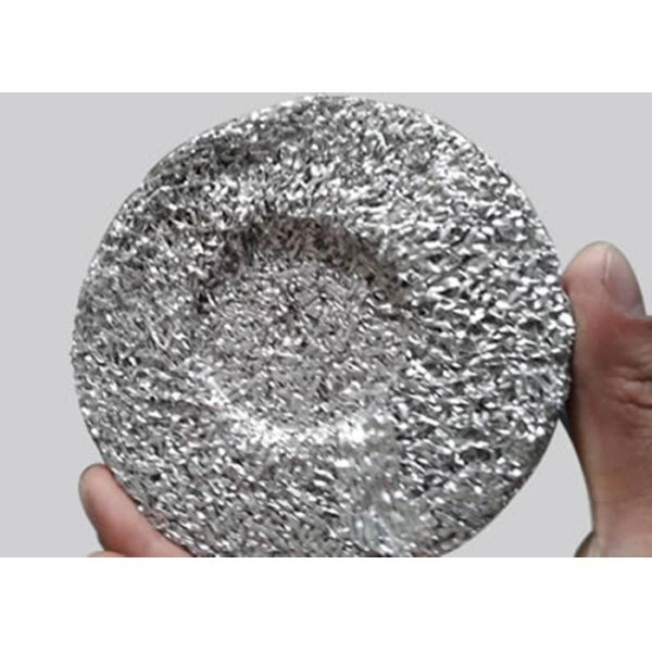 Shielding Compressed Knitted Wire Mesh Filter Elements Shock Absorption And