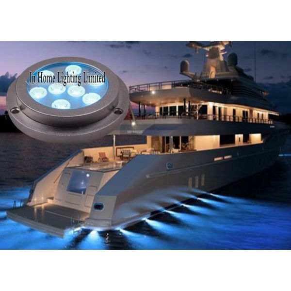 Buy 27 W Blue Underwater Boat Lights / Remote Control Marine Spotlight at wholesale prices