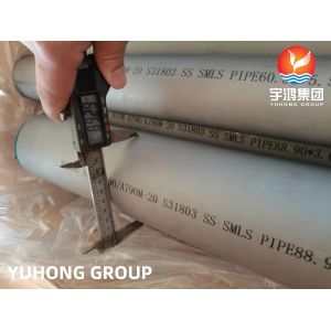 China ASTM A790 , ASME SA790 S31803 Seamless Duplex Steel Pipes on sale