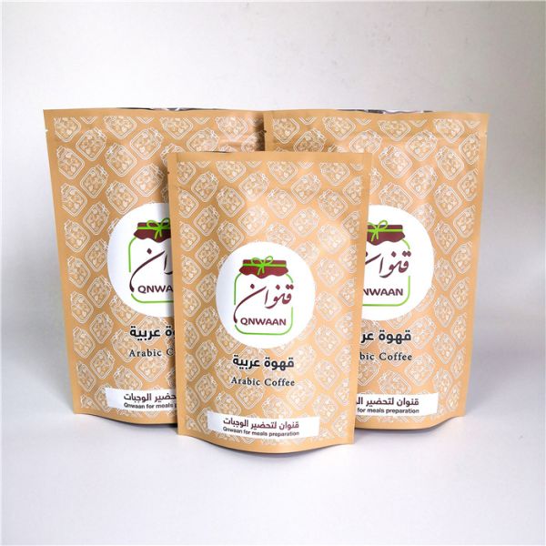 Buy Private Label Moistureproof Coffee Bag Matte Mylar Three Side Seal Stand Up Pouch Aluminum Foil Plastic BagUsage at wholesale prices