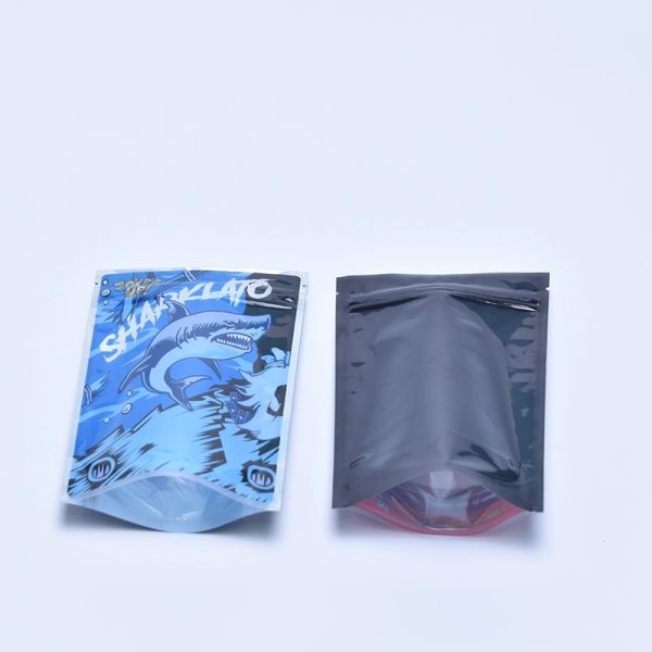 Mylar Bag For CBD Weeds Gummy Candy Bear Packaging stand up Bag Flavor Herb Flower Dry Tobacco Retail Bag