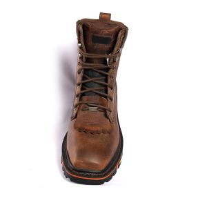 PU Sole Steel Toe Goodyear Safety Shoes Leather Fabric Upper Unisex Comfort Men