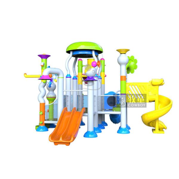 Buy Commercial Water Park Equipment / Fun Splash Water Park 1 Year Warranty at wholesale prices