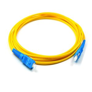 Singlemode Duplex 3.0mm Fiber Optic Patch Cord Sc To Lc PVC Outer Jacket