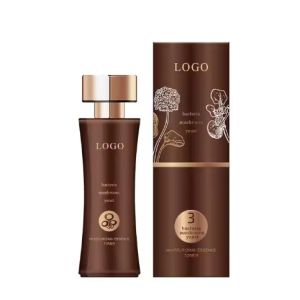 China OEM & ODM Facial Care Smoothing Nourishing Mushroom Yeast Moisturizing Essence Lotion For Face on sale