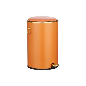 Durable Foot Pedal Garbage Bins Round Kitchen Trash Dustbins