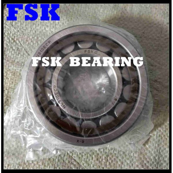 Nylon Cage NU 310 ECP , NU 311 ECP Cylindrical Roller Bearing For Air Compressor