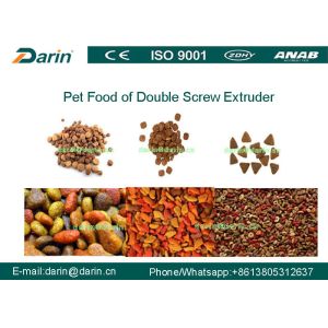 Pedigree Pet Food Extruder For Dog / Cat / Fish , dog food machine
