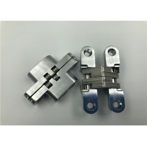 High Strength SOSS Invisible Hinge With Satin Chrome Surface Finish