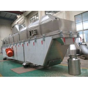 Vibrating Fluidized Bed Dryer Food Industry Dimension Customized Energy Saving