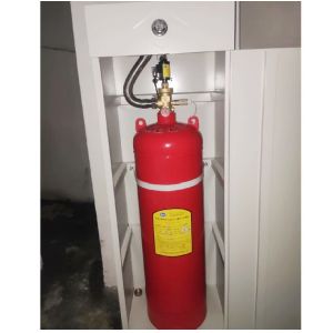 100L single cabinet FM200 computer room database gas fire extinguisher