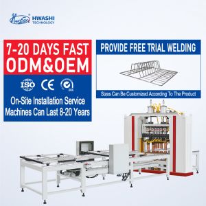 Adaptive Welding Technology Hwashi Automatic Multiple Head Wire Mesh Spot