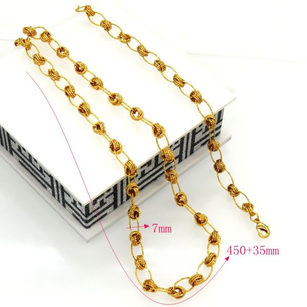 18K Real Gold Plated Big Size Chunky Link Chain Women/ Men Necklaces & bangle Fashion