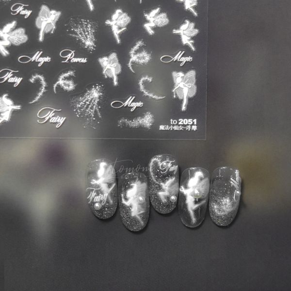 Nail art Charms Accessories colorful frosted 3d nail art bow Beauty nail Art Decorations