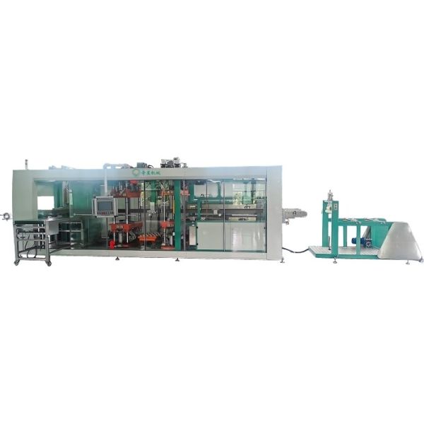 Blister Vacuum Forming Machine Full Automatic 3 Stations Positive Negative Pressure