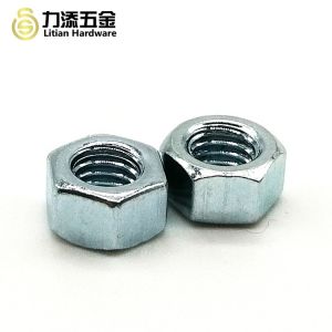 Q215Alloy Steel M16 Hex Nut Grade 8 Galvanized Black Zinc Plating Three