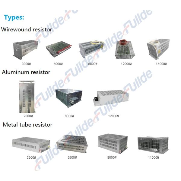 6000W Dynamic Braking Resistor , High Voltage Resistor For Braking Equipment