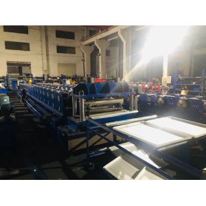 Supermarket Shelf Panel Rolling Forming Machine 380V