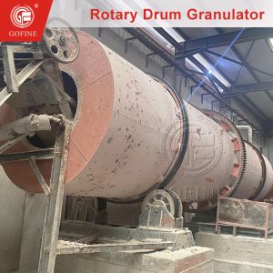 Compound Rotary Drum Fertilizer Granulator Machine Fertilizer Pellet Machine