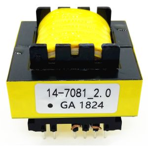 EE55 High Superpower Electromagnetic Transformer , High Frequency Electrical