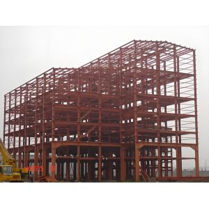 Weatherproof Prefab Residential Steel Buildings Retail Steel Buildings